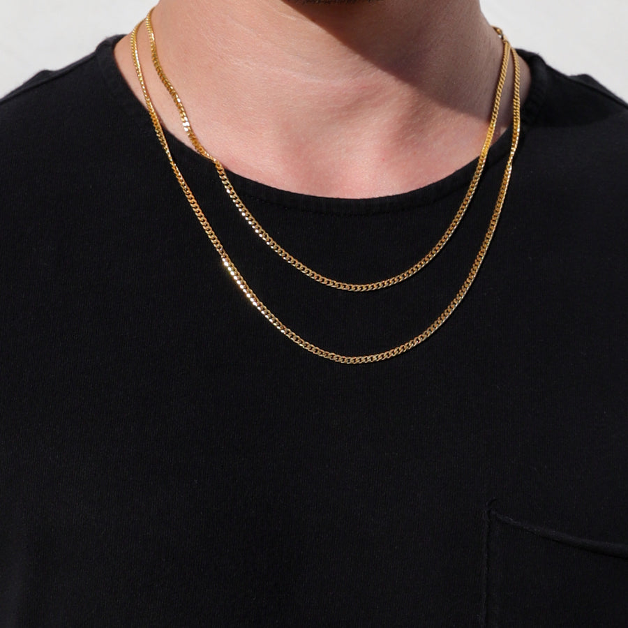 3mm Cuban Link Chain (6883406151846)