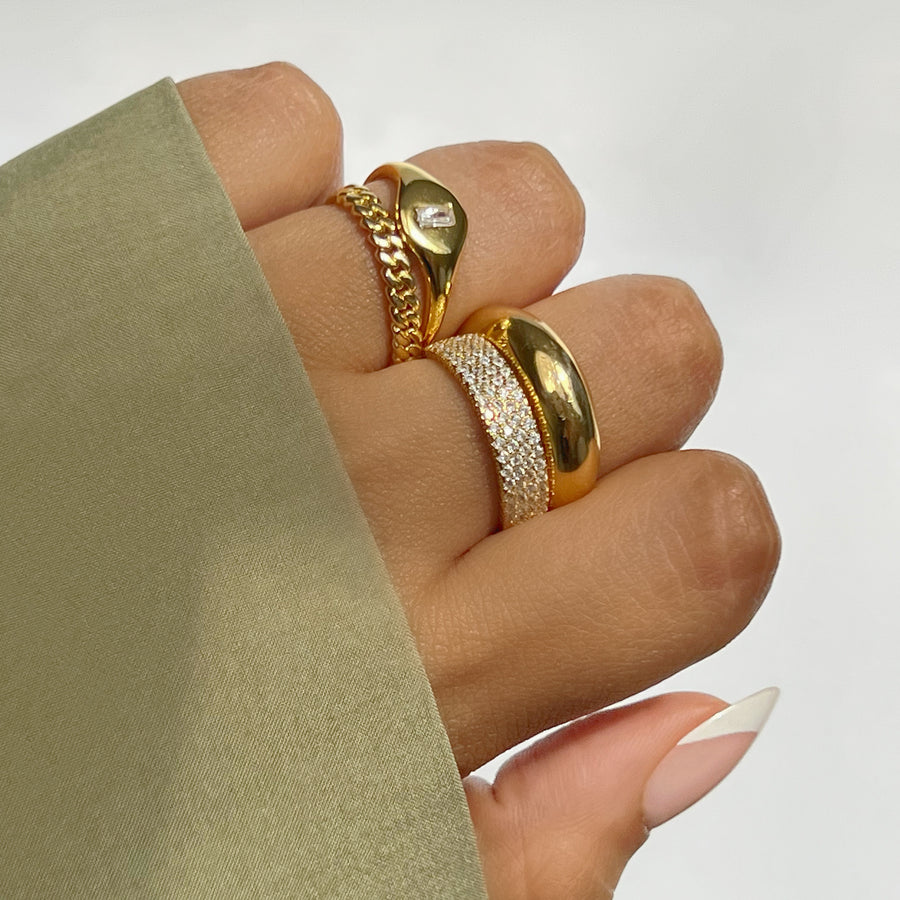 Pave Cigar Band