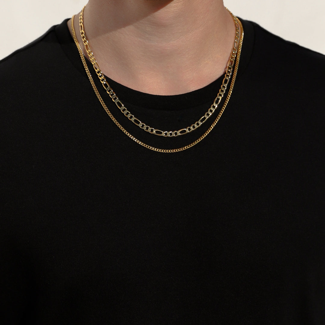 5mm Figaro Chain Necklace