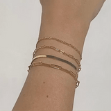 figaro chain bracelet (4497970987143)