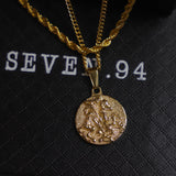 Saint George Coin Gold Set