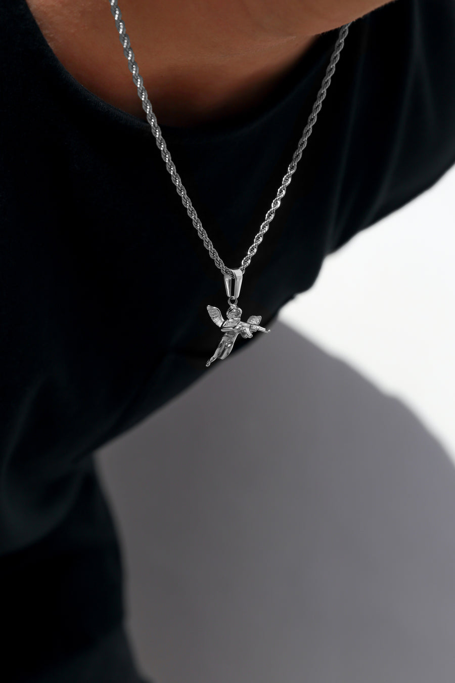 Cupid Pendant Necklace