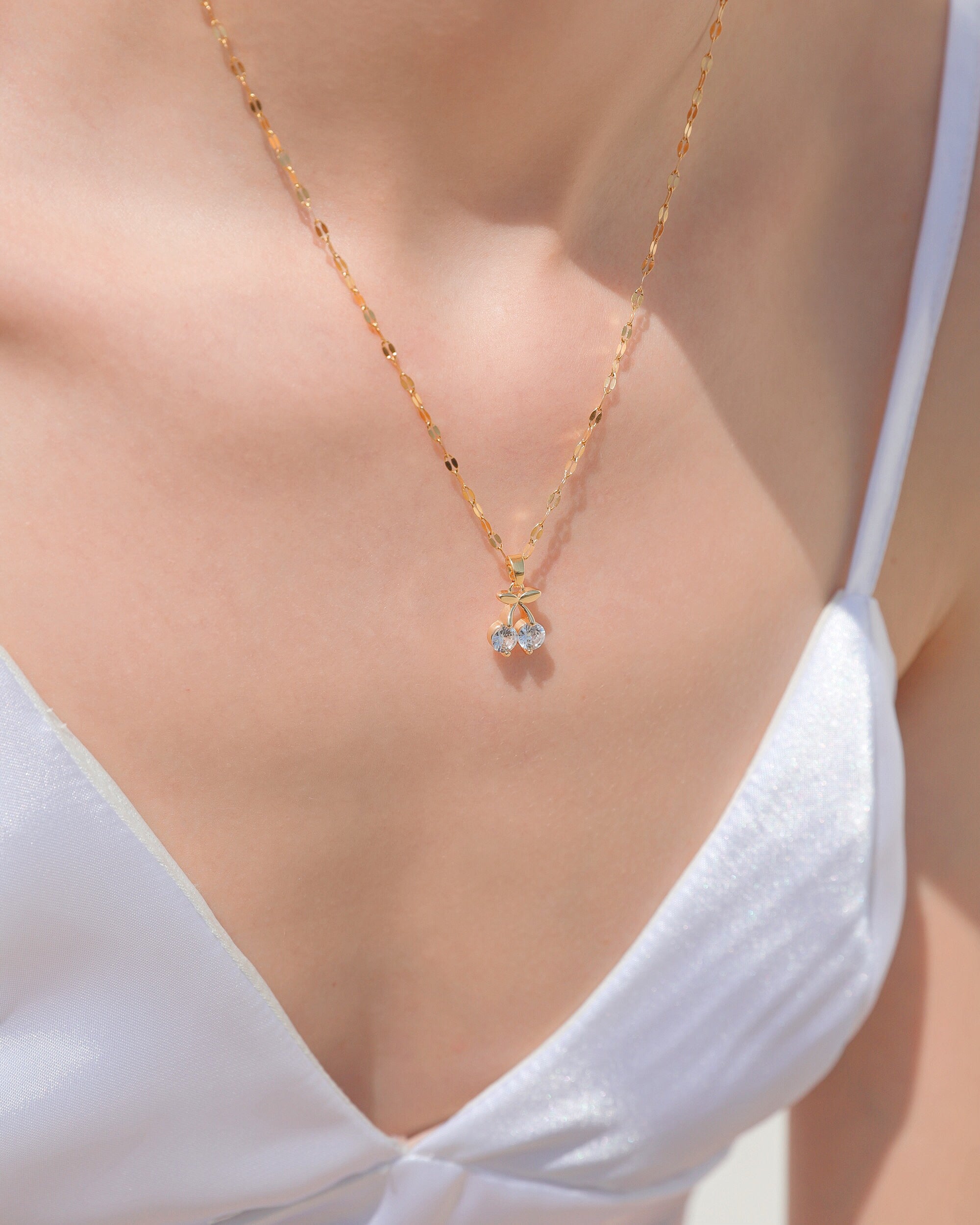 cherry necklace (6760689926310)