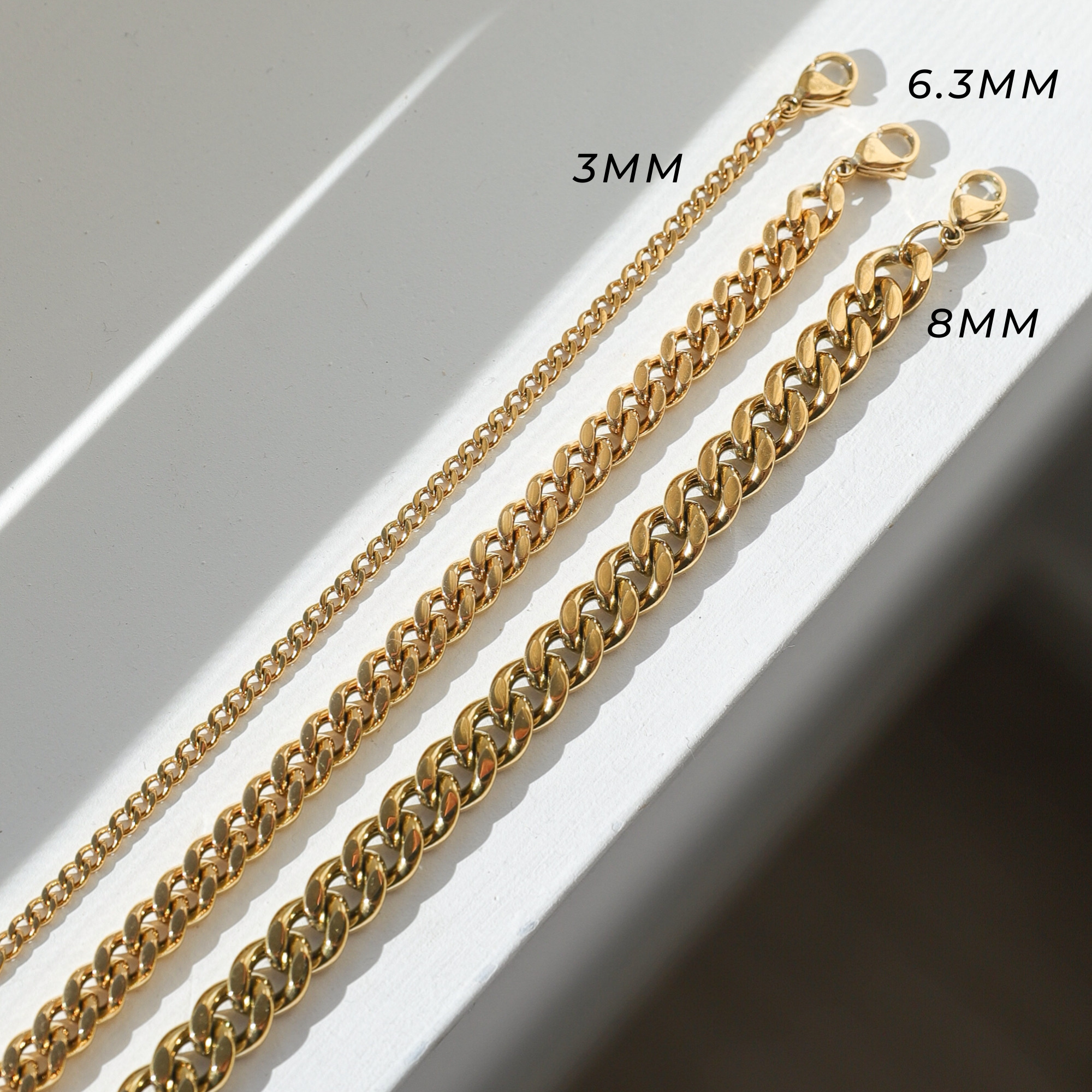 Small Curb Chain Bracelet (6059165843622)
