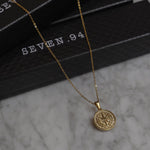 mens compass necklace (6883418996902)