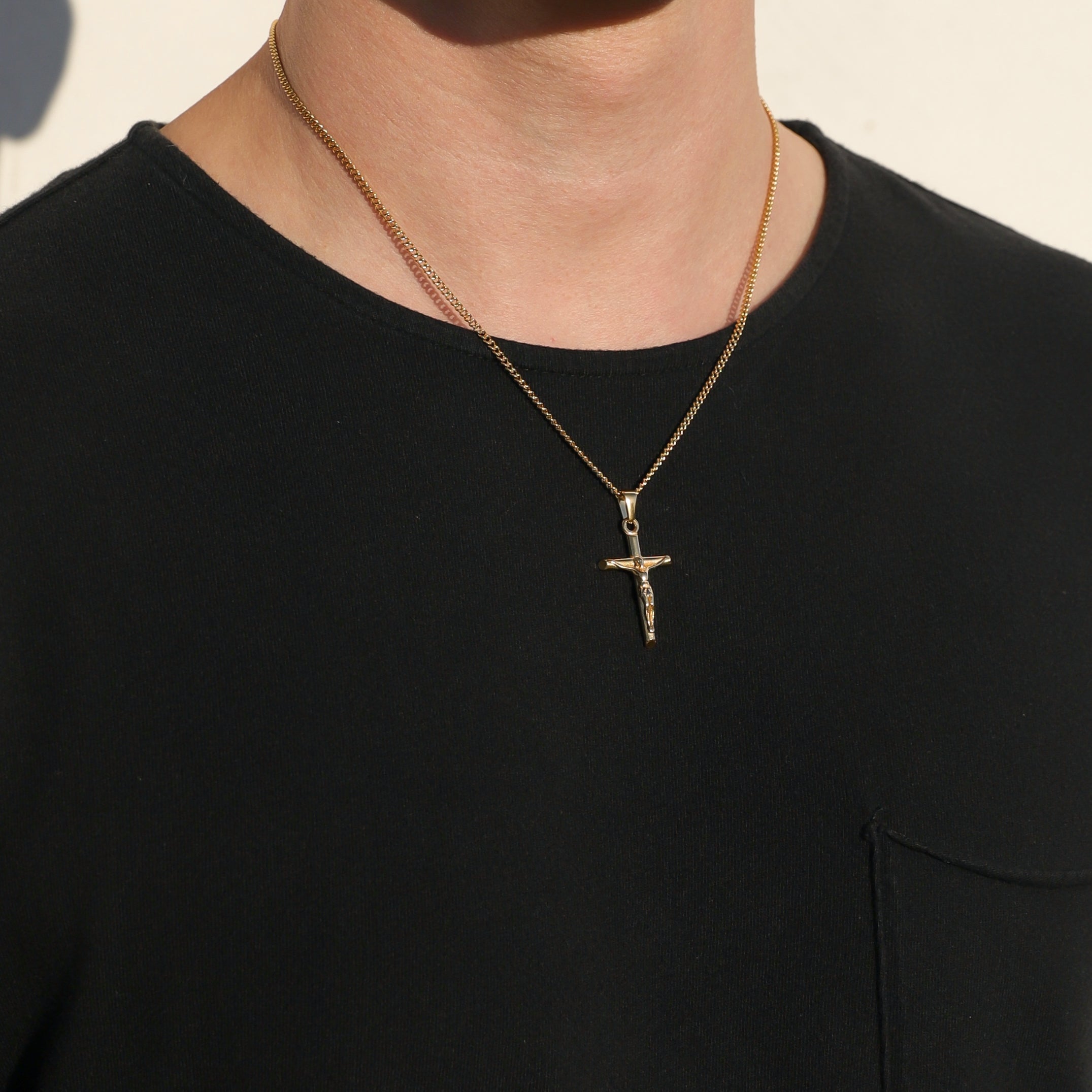 Crucifix Pendant Necklace