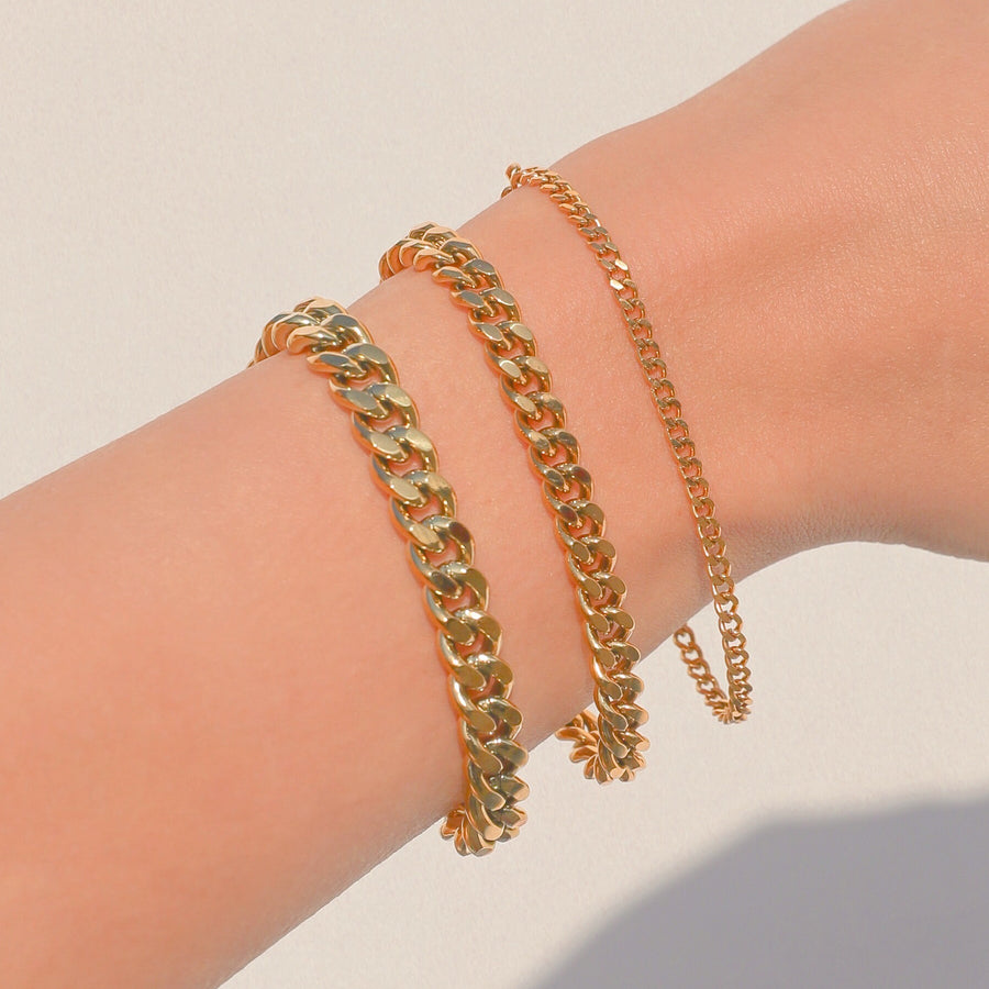curb chain bracelet (6055933182118)