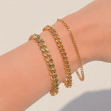 curb chain bracelet (6059165843622)