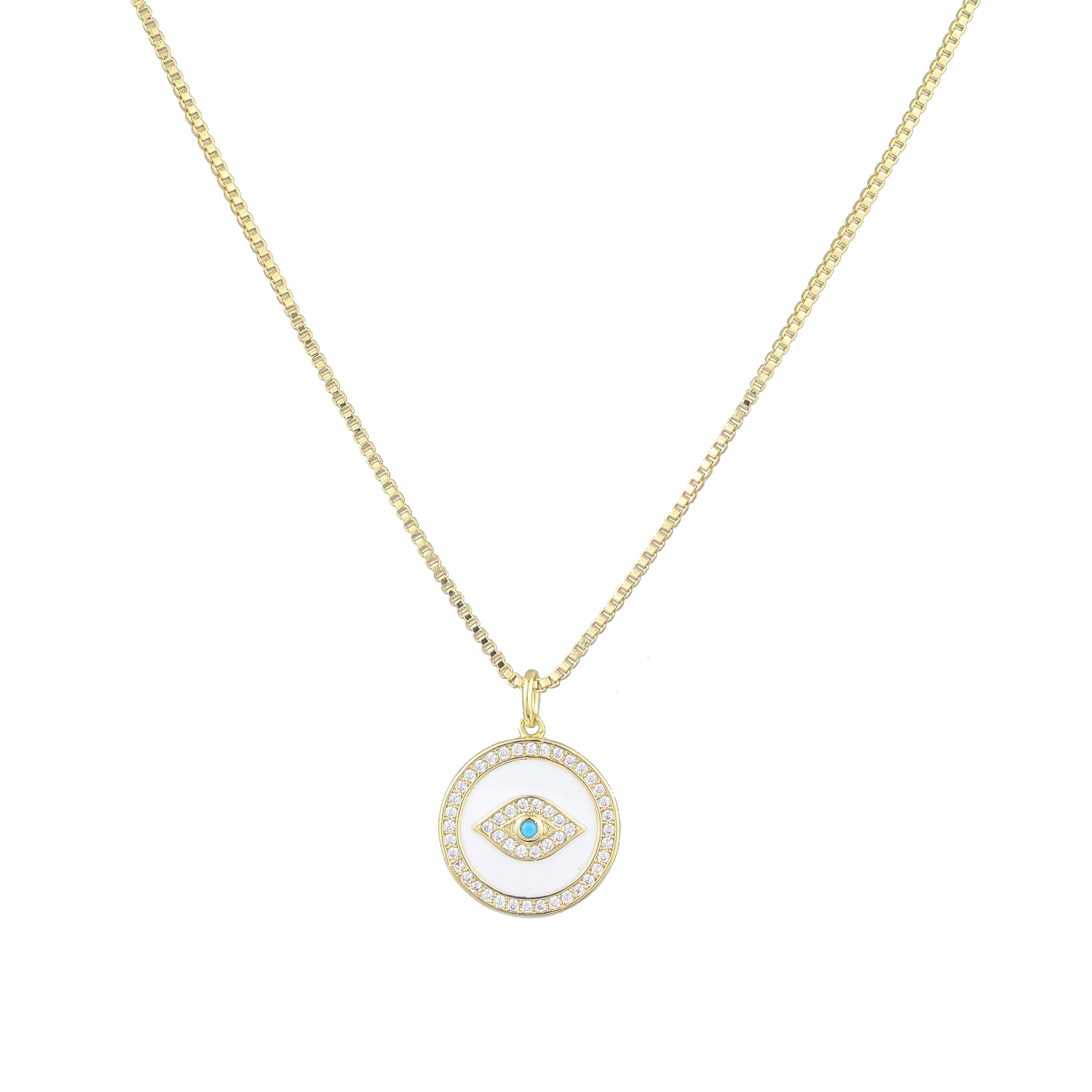 evil eye necklace (3948279988322)