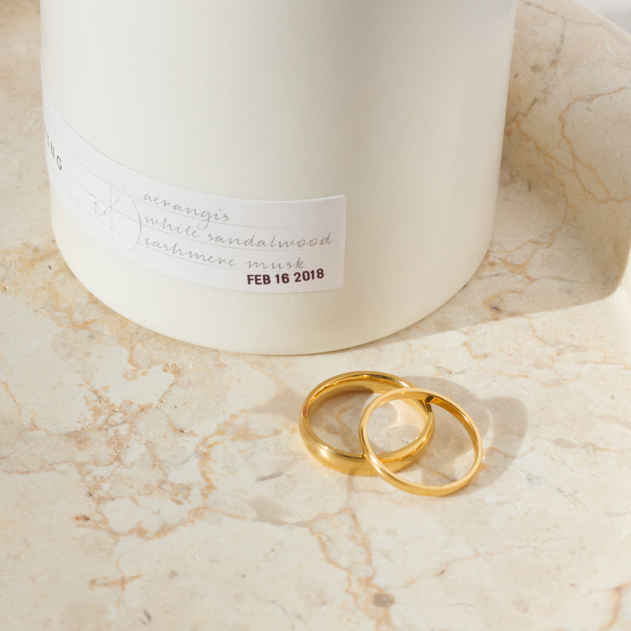 Thin Gold Band