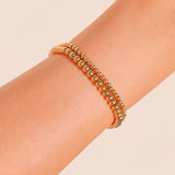 gold bead bracelet (5914573963430)