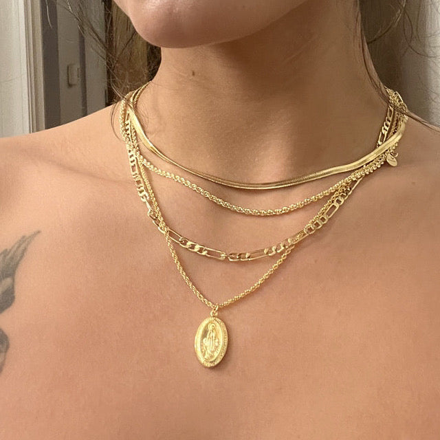 Virgin Mary Necklace