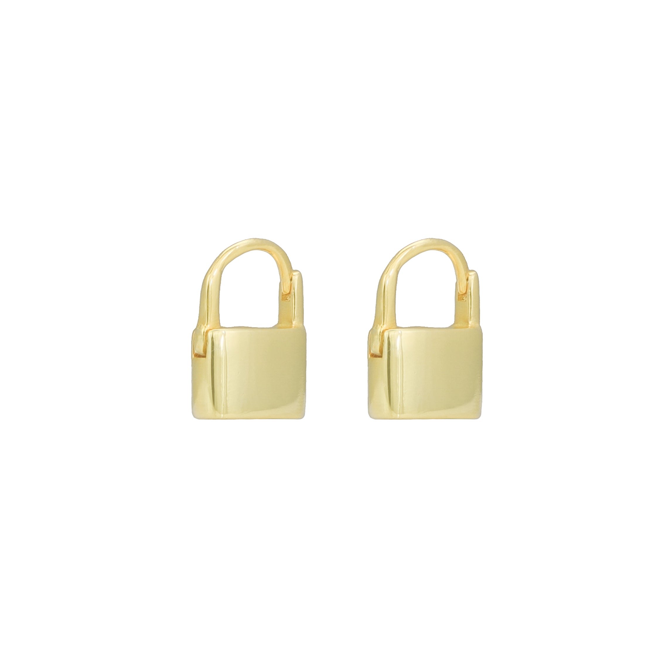 lock hoop earrings (6055830782118)