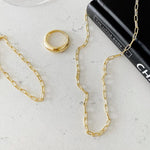 paperclip necklace (4376406982791)