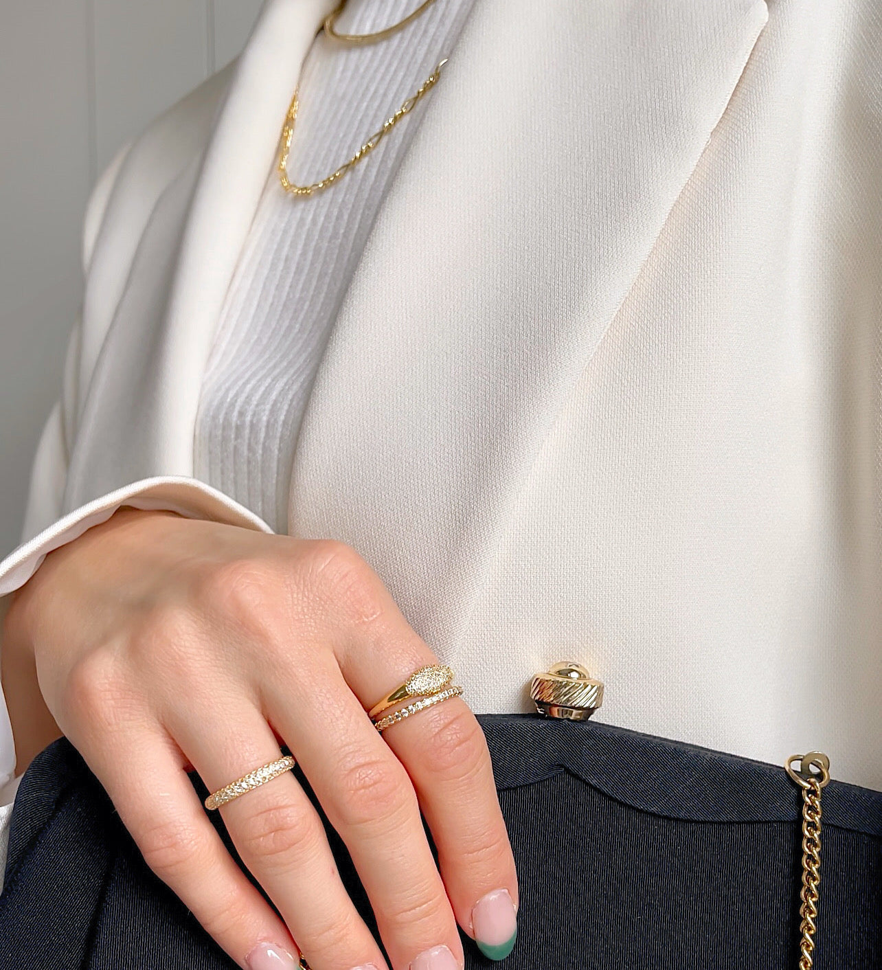 Pave Diamond Band