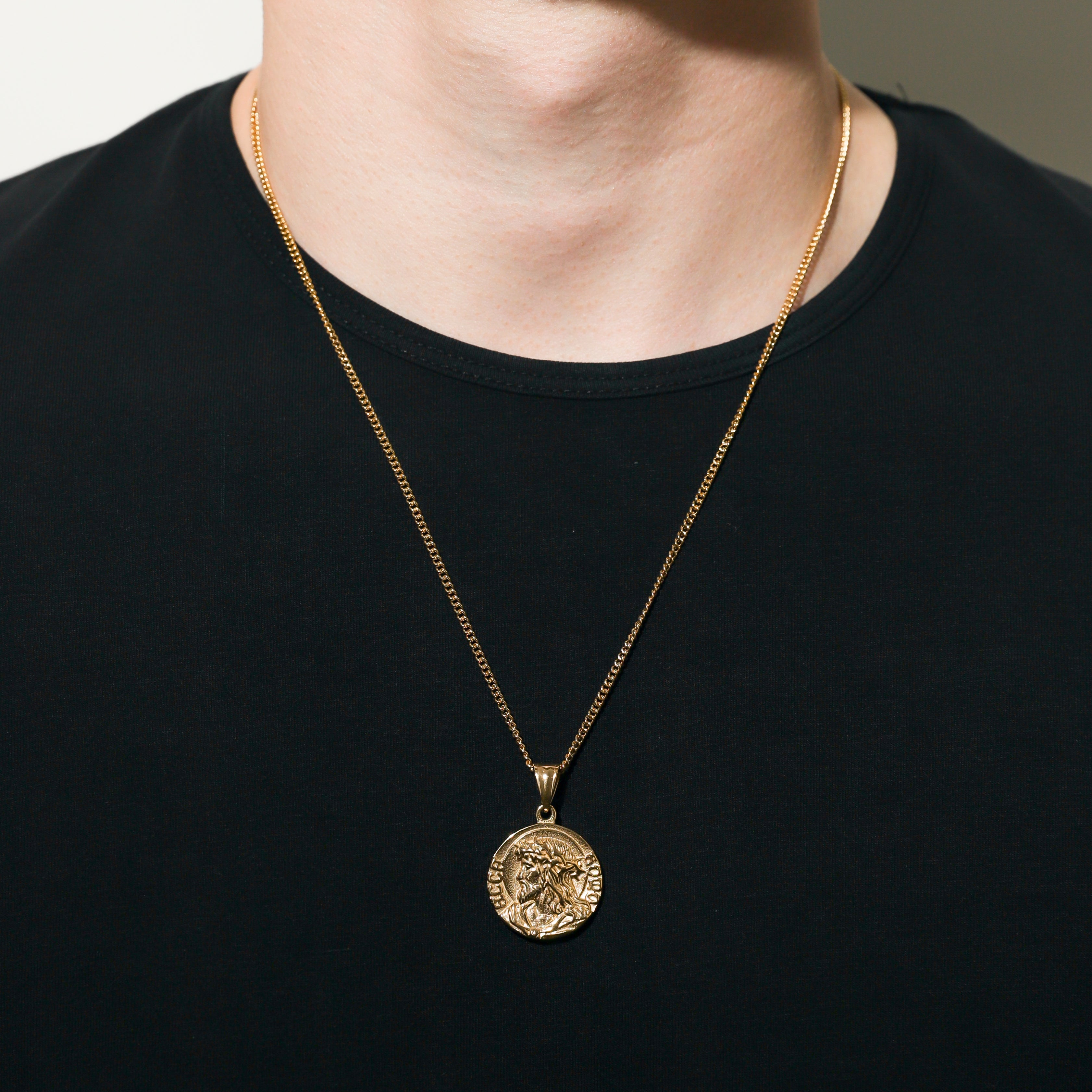 Jesus Crown of Thorns Gold Set