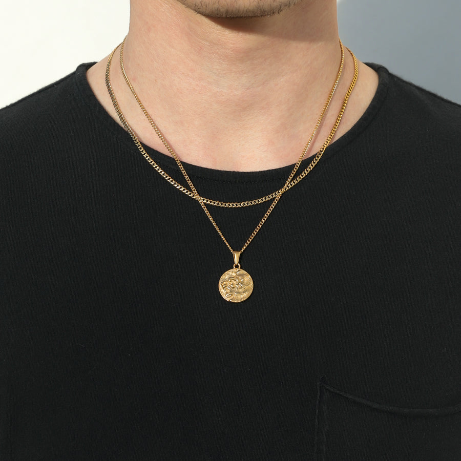 Lion of Judah Coin Pendant