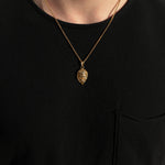 lion pendant necklace (6883386032294)