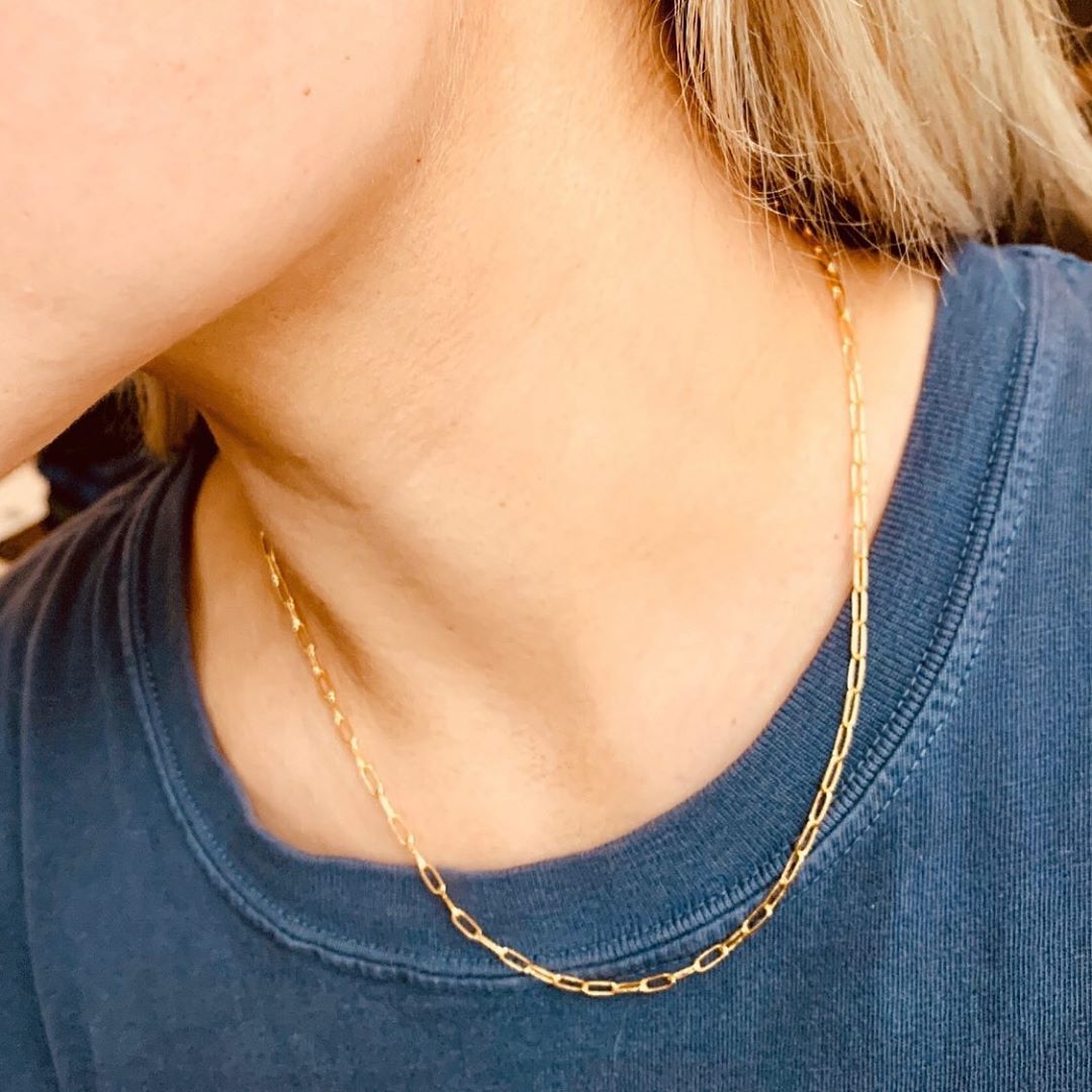 Paperclip Necklace (4376406982791)