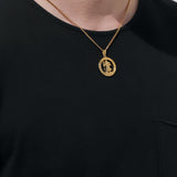 saint christopher necklace (6883439771814)