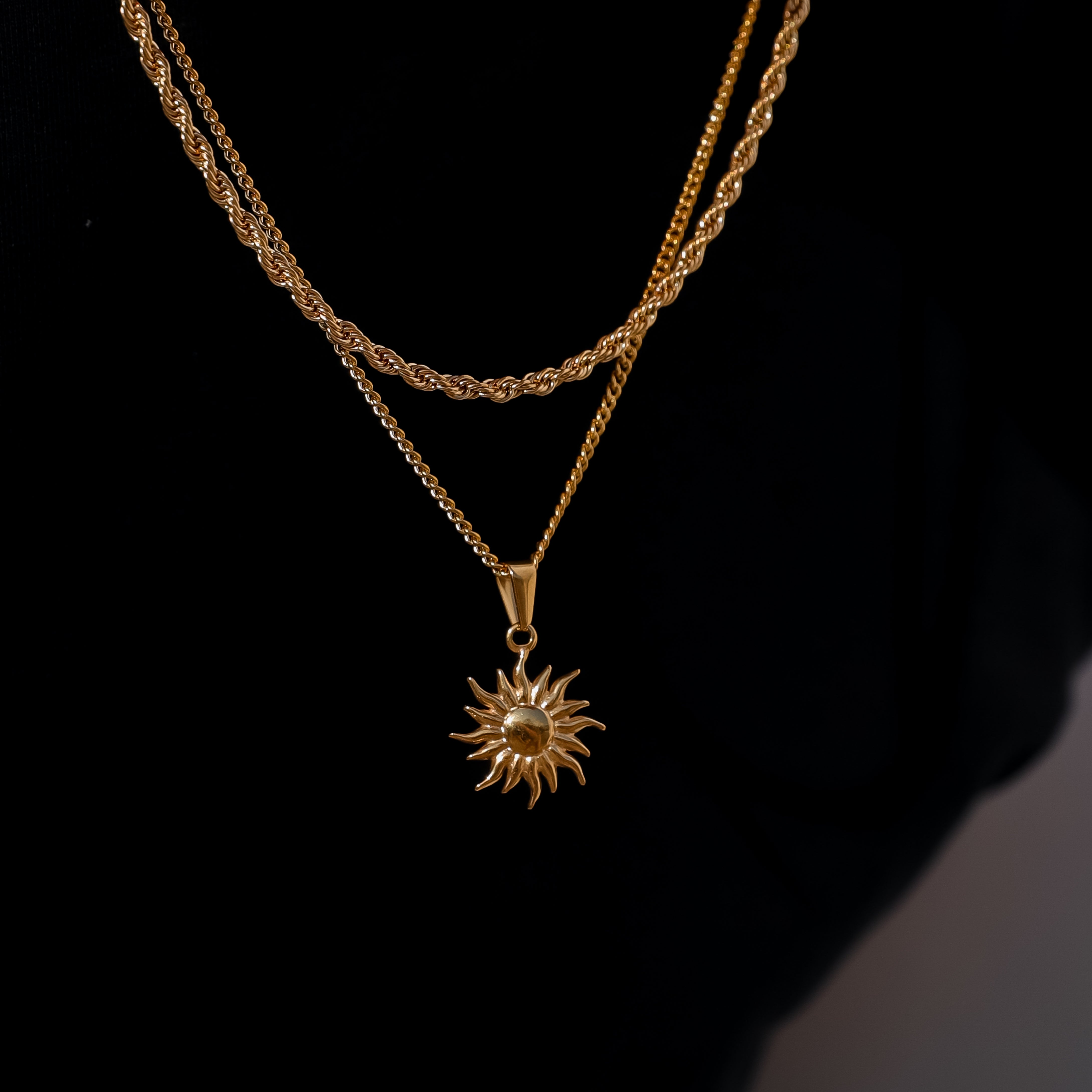 Sun Pendant Set