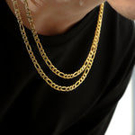 5mm Figaro Chain Necklace (6883450126502)