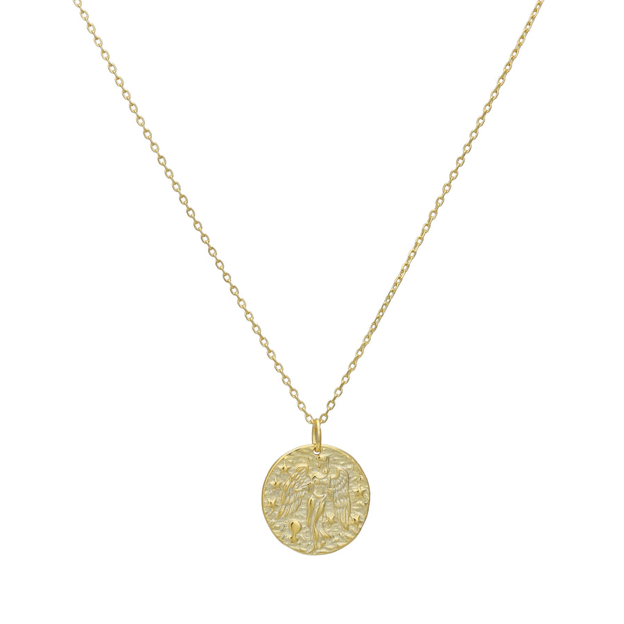 Zodiac Coin Necklace (6109503422630)